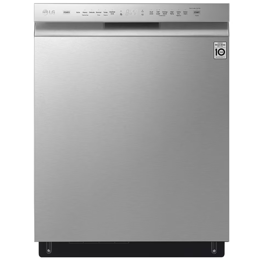 Lavaplatos LG QuadWash 60 Cm Smart Dual Zone EasyRack Plus Inverter Empotrable Plateado