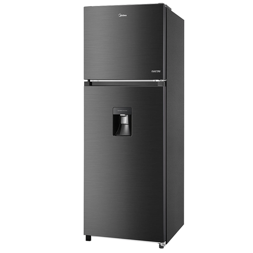 Nevera Midea 12 Pies Inverter Con Dispensador 2 Ptas 60 Cm Gris Plomo