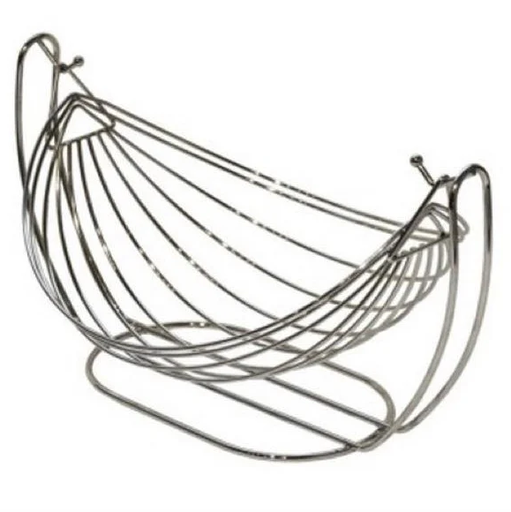 Canasta Para Frutas Kennedy Metalico 31X21.5X17 Cm Plateado