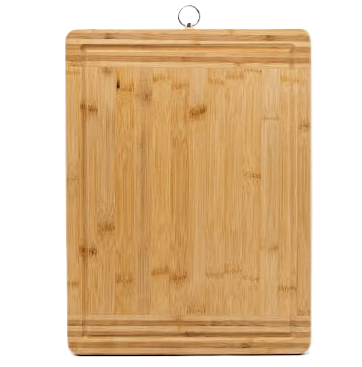 Tabla Para Cortar Bon Appetit De Madera De Bambu Acanalada 40X30X1.5 Cm Marron