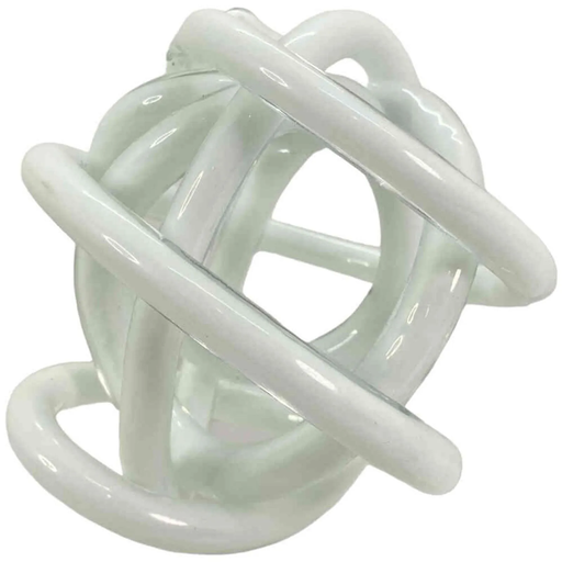 Figura Nudo Concepts 15X15X15 Cm De Vidrio Blanco