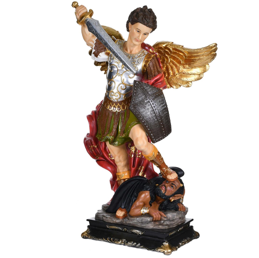 Figura San Miguel Di Angelo 12.7 Cm Multicolor