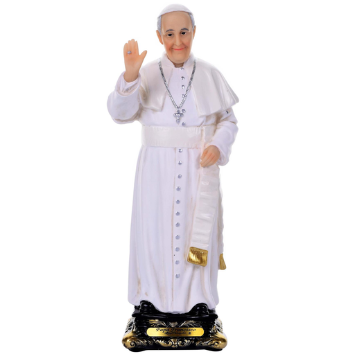 Figura Papa Francisco Di Angelo 20.3 Cm Blanco