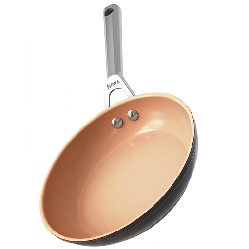 Sarten Ninja Extended Life 20 Cm  Antiadherente Apto Para Horno Negro Y Beige
