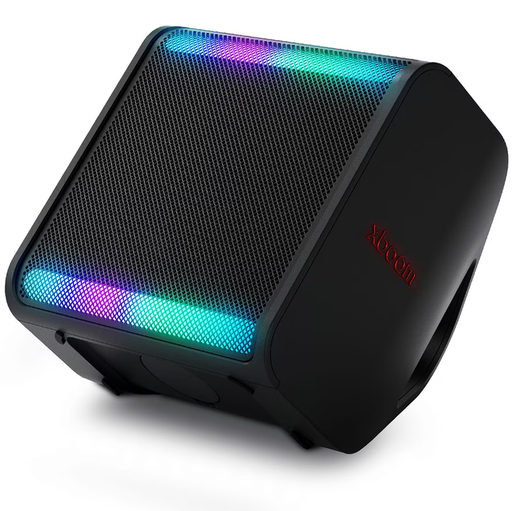 Corneta LG Xboom Stage 301 By Will.i.am Recargable Portatil Con Bluetooth Efectos DJ Iluminacion De Ritmo 120W Negro