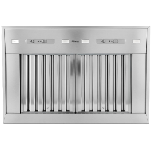 Campana De Gabinete 87 Cm Falmec Massimo 3 Niveles De Extraccion Filtro Deflector Iluminacion Led Acero