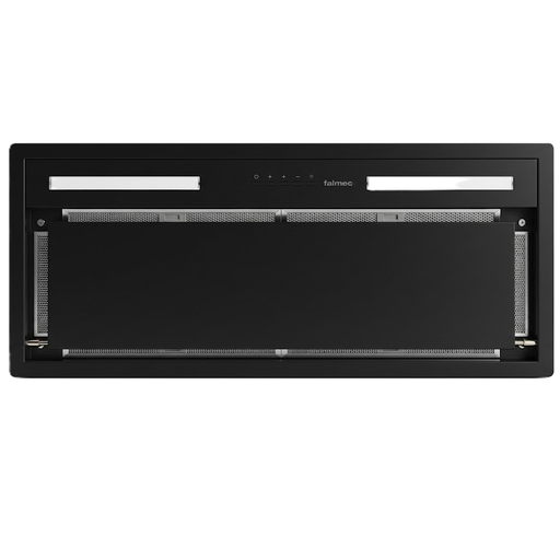 Campana De Gabinete 70 Cm Falmec Valentina 4 Niveles De Extraccion Filtro Lavable Iluminacion Led Control Electronico Negro