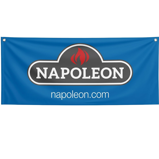 Pancarta Napoleon Horizontal Con Ojales