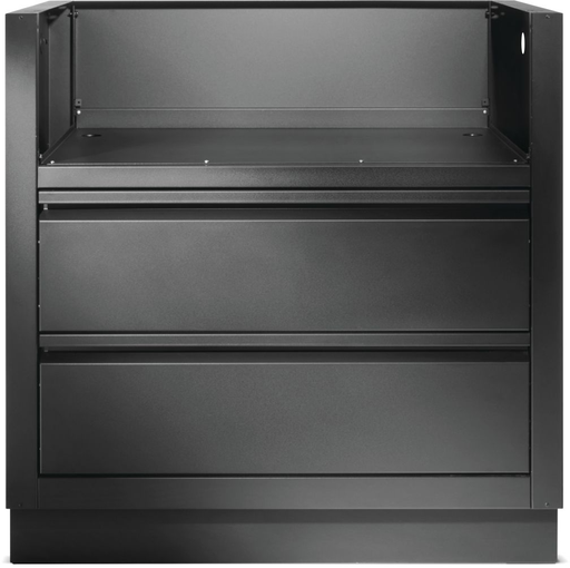Gabinete Napoleon Oasis Para Parrillera Empotrable Negro Mate Para Modelos BIG32 y BI32