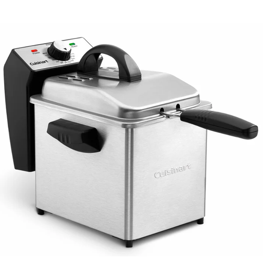 Freidora De Aceite Cuisinart 1.9 Lts 1500W Acero