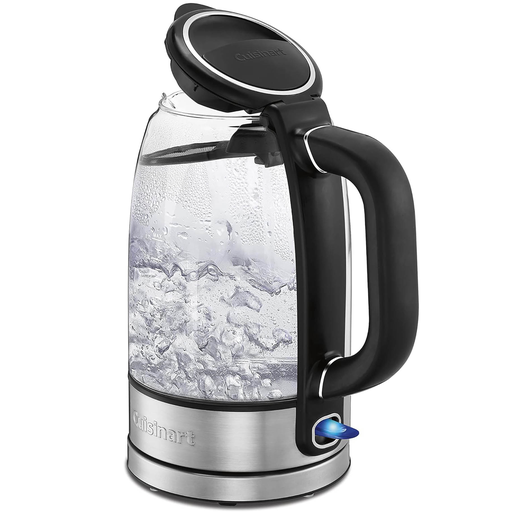 Hervidor Electrico Cuisinart 1.7 Lts Apagado Automatico 1500W Negro Y Transparente