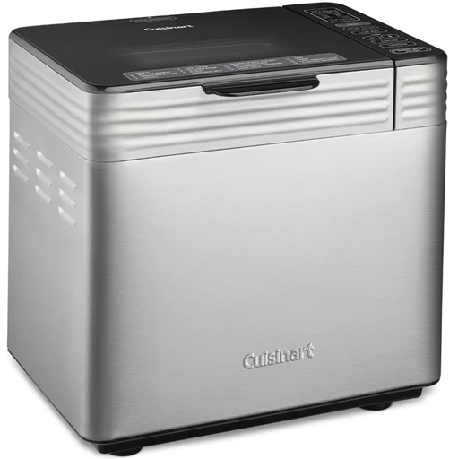 Maquina Para Hacer Pan Cuisinart De Conveccion 16 Funciones Dispensador Automatico De Frutas y Frutos Secos 680W Acero