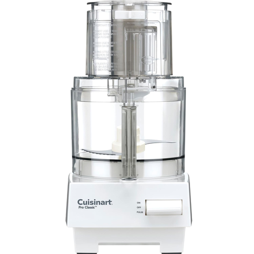 Procesador De Alimentos Cuisinart Pro Classic 7 Tazas Funcion De Pulso Con Acc 600W Blanco
