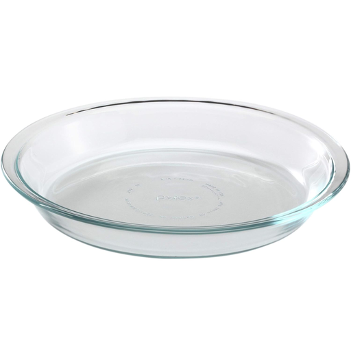Bandeja Para Hornear Pyrex 23 Cm Circular De Vidrio Transparente