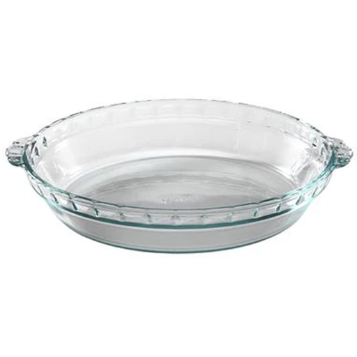 Bandeja Para Hornear Pyrex 24 Cm Circular De Vidrio Transparente