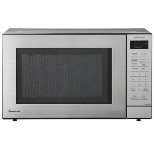 Microondas 1.2 Pies Panasonic Inverter 19 Menus Automáticos Preprogramados 1200W Acero