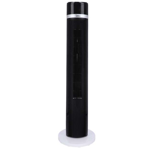 Ventilador De Torre Midea Cool Elegance 122 Cm 3 Vel 3 Modos Negro