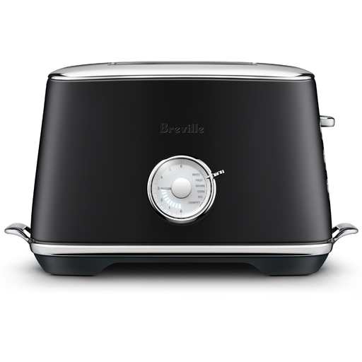 Tostadora De Pan Breville Luxe 2 Rebanadas Ranuras Extra Anchas 6 Niveles 1000W Negro