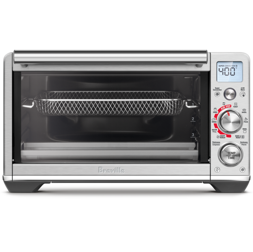 Horno Tostador Breville 14 Lts Smart 10 En 1 Con Freidora De Aire Acero