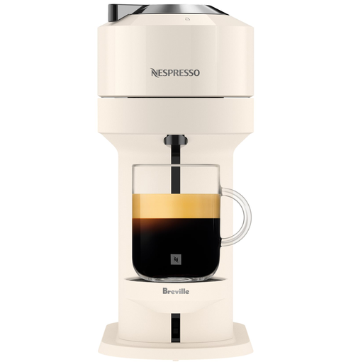 Cafetera Expreso Delonghi Nespresso Vertuo Next Individual De Capsulas Con Wifi Y Bluetooth Blanco Crema