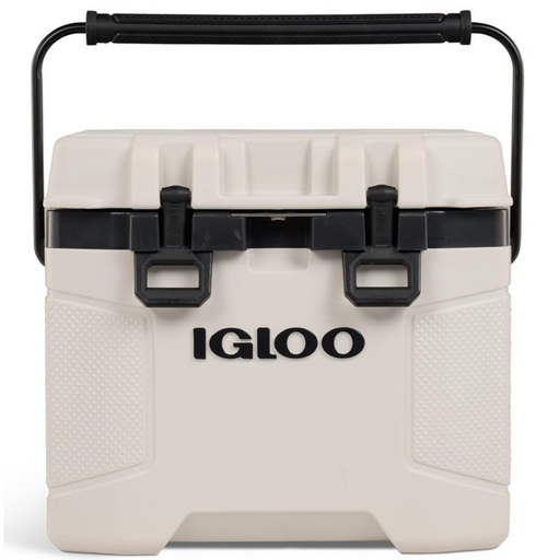 Cava Igloo Trailmate 23 Lts 25 Qt 38 Latas Con Asa Portavasos Y Abridor De Botellas Blanco Hueso