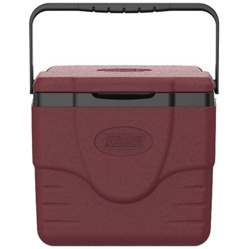 Cava Coleman Chiller 8.5 Lts 9 Qt 9 Latas Con Asas Rojo Cranberry