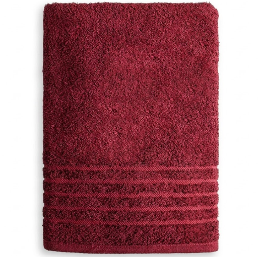 Toalla Ama De Casa Classic De Baño Rojo Merlot