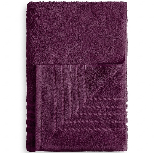 Toalla Ama De Casa Classic Jumbo Morado Tinto