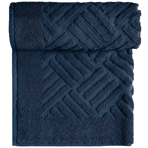 Toalla Alfombra Ama De Casa Mosaico Azul Denim