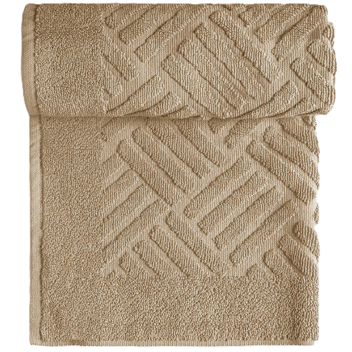 Toalla Alfombra Ama De Casa Mosaico Marron Latte
