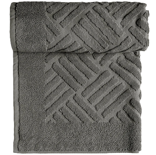 Toalla Alfombra Ama De Casa Mosaico Gris Magma