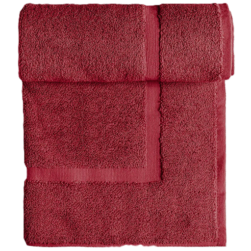 Toalla Alfombra Ama De Casa Basic Rojo Merlot