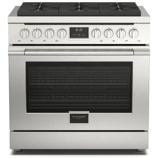 Cocina A Gas Fulgor Professional Accento 91 Cm Doble Conveccion Funcion Deshidratar 3 Quemadores Crescendo Acero