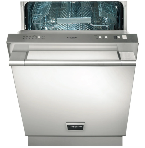 Lavaplatos Fulgor Professional Sofia 60 Cm 10 Ciclos De Lavado Silencioso Plus Rejilla Superior De Altura Ajustable Empotrable Acero