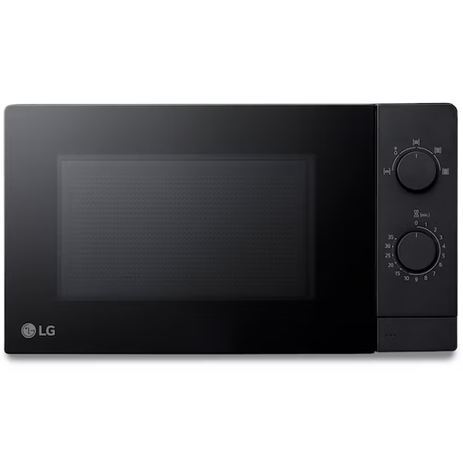 Microondas 0.7 Pies LG Con Perillas Con Funcion De Descongelado 700W Negro