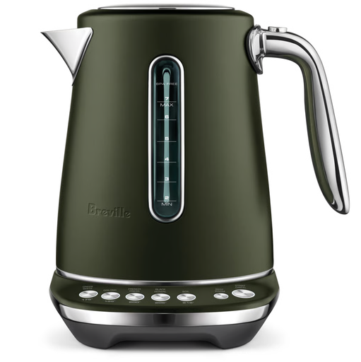 Tetera Electrica Breville Luxe 1.7 Lts 5 Temperaturas Funcion De Mantener Caliente 1500W Verde Oliva