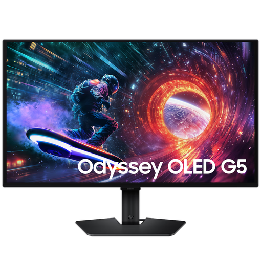 Monitor 27" Samsung Gaming Odyssey G5 QHD OLED 0.03 ms 180Hz Negro