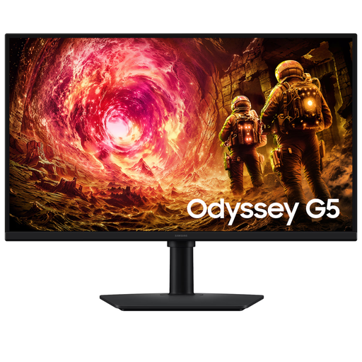 Monitor 27" Samsung Gaming Odyssey G5 QHD 1 ms 180Hz Negro
