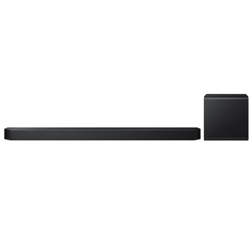 Barra De Sonido Samsung 5.1.2 Con Bluetooth Wifi Dolby Atmos SpaceFit Sound Pro Y Bajo Inalambrico Negro