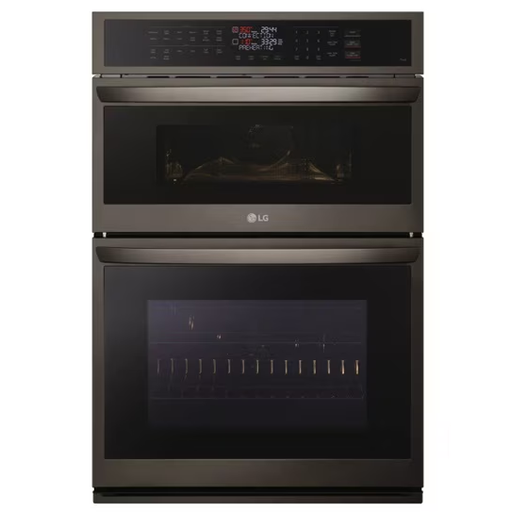 Torre De Horno Microondas 76 Cm LG Smart De Conveccion Con Freidora De Aire Control Tactil SmoothTouch Negro