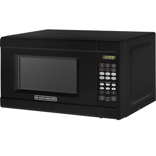 Microondas 0.7 Pies Black+Decker 6 Menus Preestablecidos 700W Negro