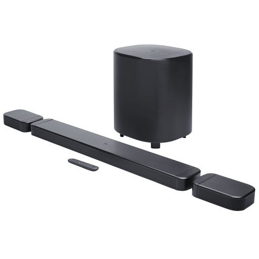 Barra De Sonido JBL 7.1 Con Bluetooth Wifi Bajo Inalambrico Cornetas Desmontables 780W Negro