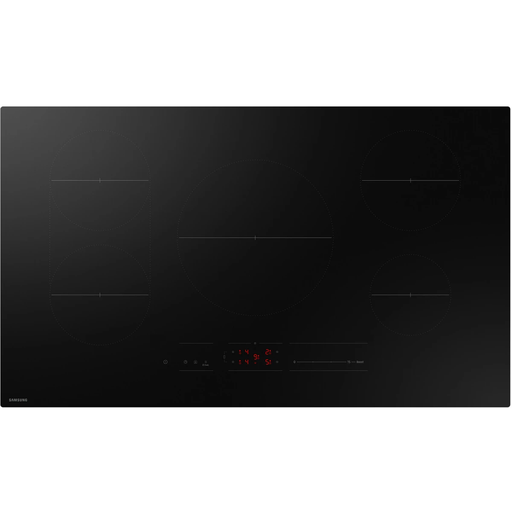 Tope Electrico 36" Samsung Smart De Induccion Con Quemador Power Burner Vitroceramica Antiarañazos Negro