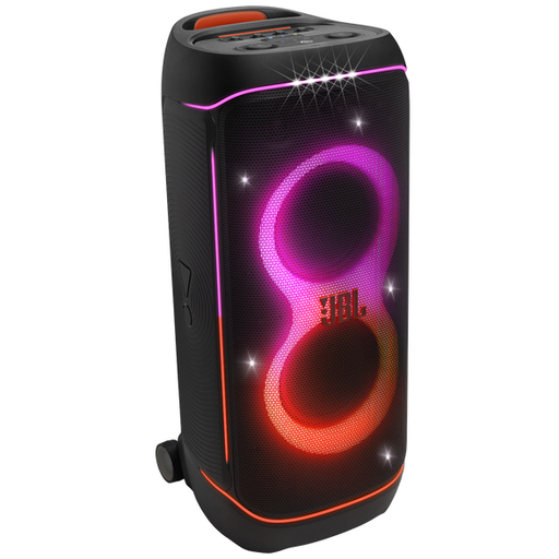 Corneta JBL PartyBox 720 Recargable Con Bluetooth Luces Led AI Sound Boost Resistente A Salpicaduras 800W Negro